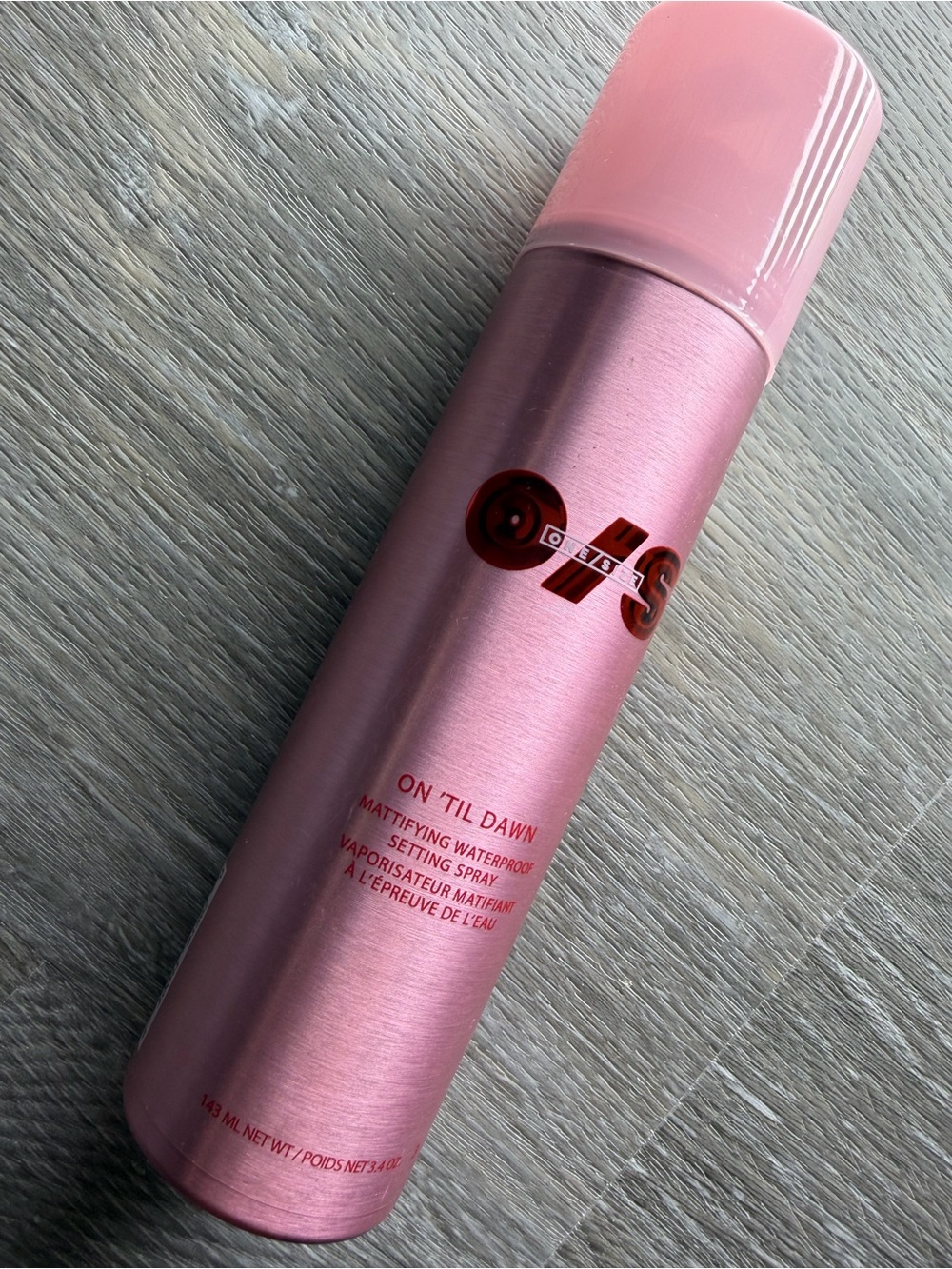 One Size On 'Til Dawn Mattifying Waterproof Setting Spray (143 ML/3.4 OZ)